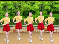 黄梅小调广场舞《哥有老婆在等我》简单易学