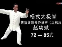 赵幼斌杨氏八十五式太极拳教学视频合集下载