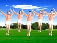 广场舞《站在草原望北京》舞步新颖好看又好