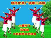 广场舞三连跳《大雁南飞》《格桑拉》《大姑