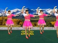 广场舞《雪山阿佳》舞蹈好看易学