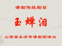 蒲剧蒲州梆子《玉蝉泪》全本