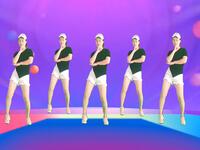 流行DJ广场舞《野狼王的士高》动感64步好看