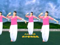 广场舞《瞅不够的妹妹》妹妹来招手 哥哥心