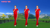 陕北民歌广场舞《花轿里的人》好听好看附分