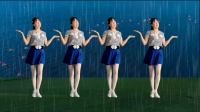 阿真广场舞《风雨中的情》完整教学版
