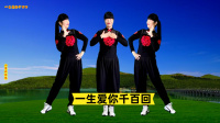 小慧广场舞《一生爱你千百回》动感劲爆附教