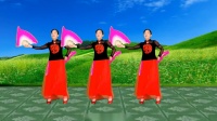 玫香广场舞原创《九月重阳想爹娘》正背面附