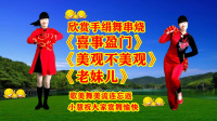 小慧广场舞手绢舞串烧《喜事盈门》《美观不