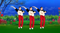 DJ流行广场舞《科目三》正面演示加口令教学