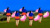 广场舞《欢聚一堂》大气扇子舞队形版 动感