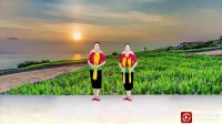 春英广场舞《双脚踏上幸福路》国庆献礼队形