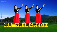 小慧广场舞《妈妈我想你》优美大气附教学