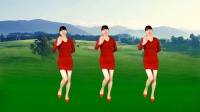 广场舞《酒醉的雨滴》正背面演示32步时尚醉