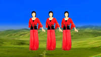 伤感情歌广场舞《送郎送到十里墩》适合初学