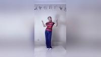 丽华炫彩广场舞《想你的话告诉月亮》正面背