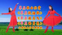 小慧广场舞藏族舞串烧《草原祝酒歌》《草原