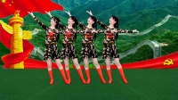 燕子广场舞《今天是你的生日》32步水兵舞
