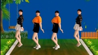 阿真广场舞《菊花爆满山》教学版 姐妹共舞 