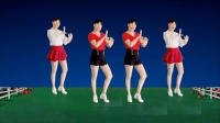 广场舞《傻傻的爱傻傻的等待》教学版 动感