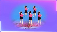 广场舞《梦中的人》正面加背面 简单更易学
