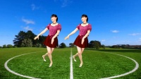 动感32步广场舞《花花的世界》正背面演示轻