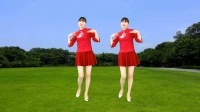 阳光香果广场舞《北江美》入门32步正背面演