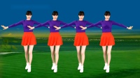 广场舞《今夜的雨是谁的眼泪》正背面演示 