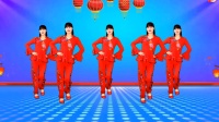 广场舞《祝寿歌》正背面演示