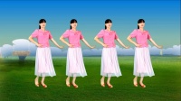广场舞《雪花飘梅花红》正背面演示好听又好