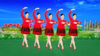 玫香广场舞《山里人乐的好潇洒》正背面附教