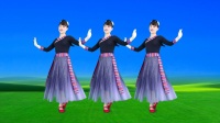 广场舞《心花开在草原上》热情欢快民族舞附