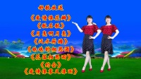 广场舞串烧《爱情像花瓣》《歌名歌》《月亮