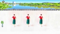 相悦夏天广场舞《一生一世一个你》新版正背