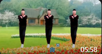 64步广场舞《爱何求》好听伤感 简单易学