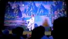 海南民族琼剧团到文中演出《花墙会》第一场